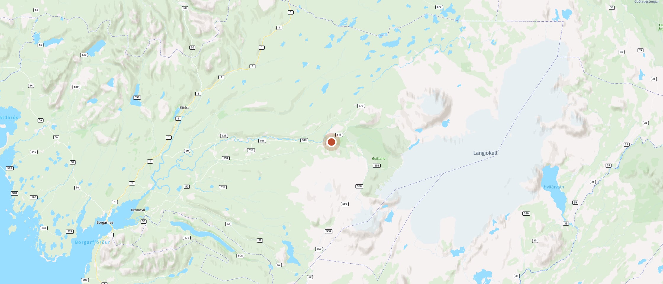Map: Bathe in hot springs in a secluded canyon