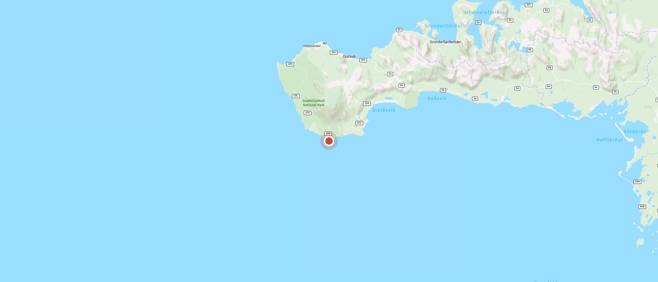 Map: Visit Malarrif Lighthouse with views of the sea and cliffs