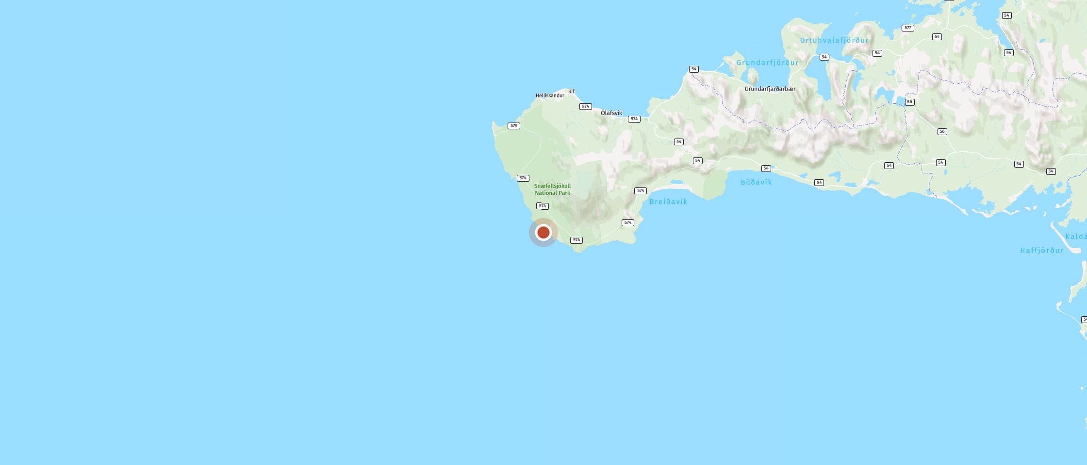 Map: Discover the hidden black pebble beach of Djúpalónssandur