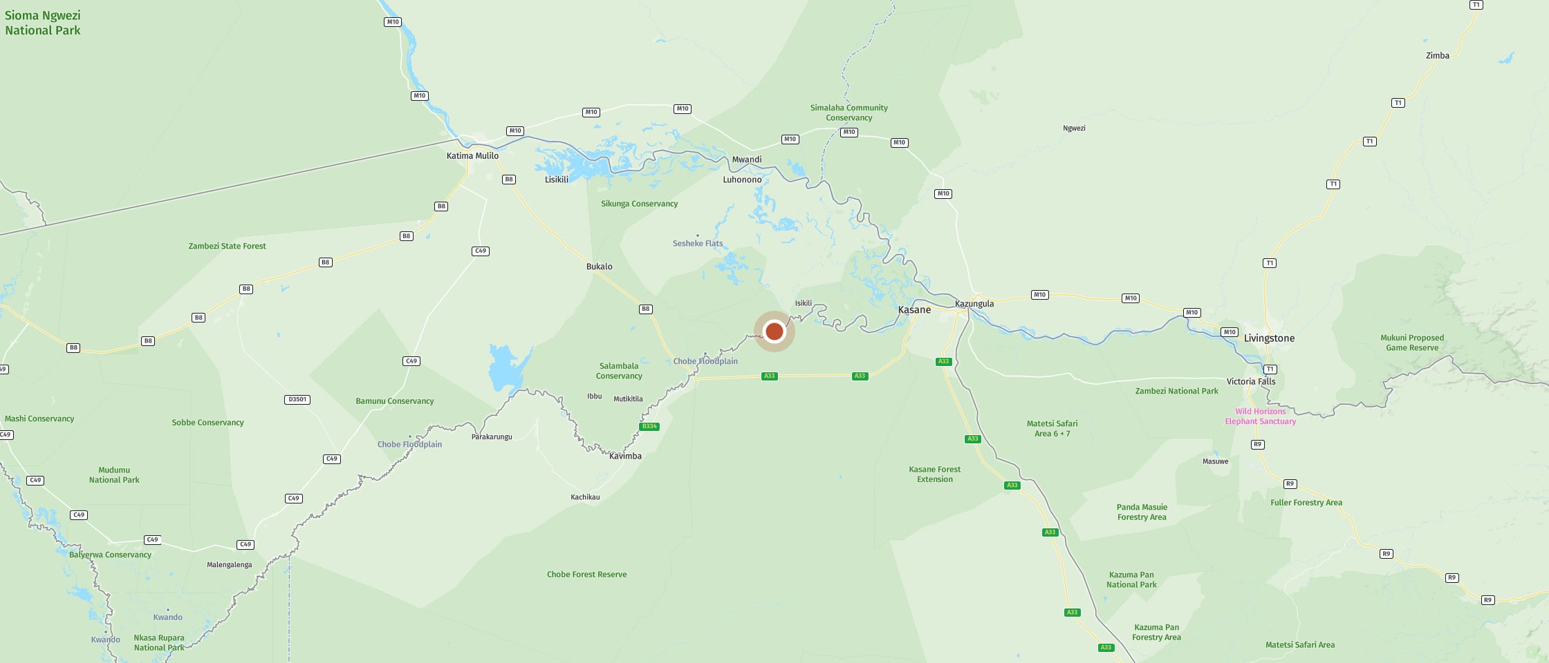 Map: Ihaha Campsite