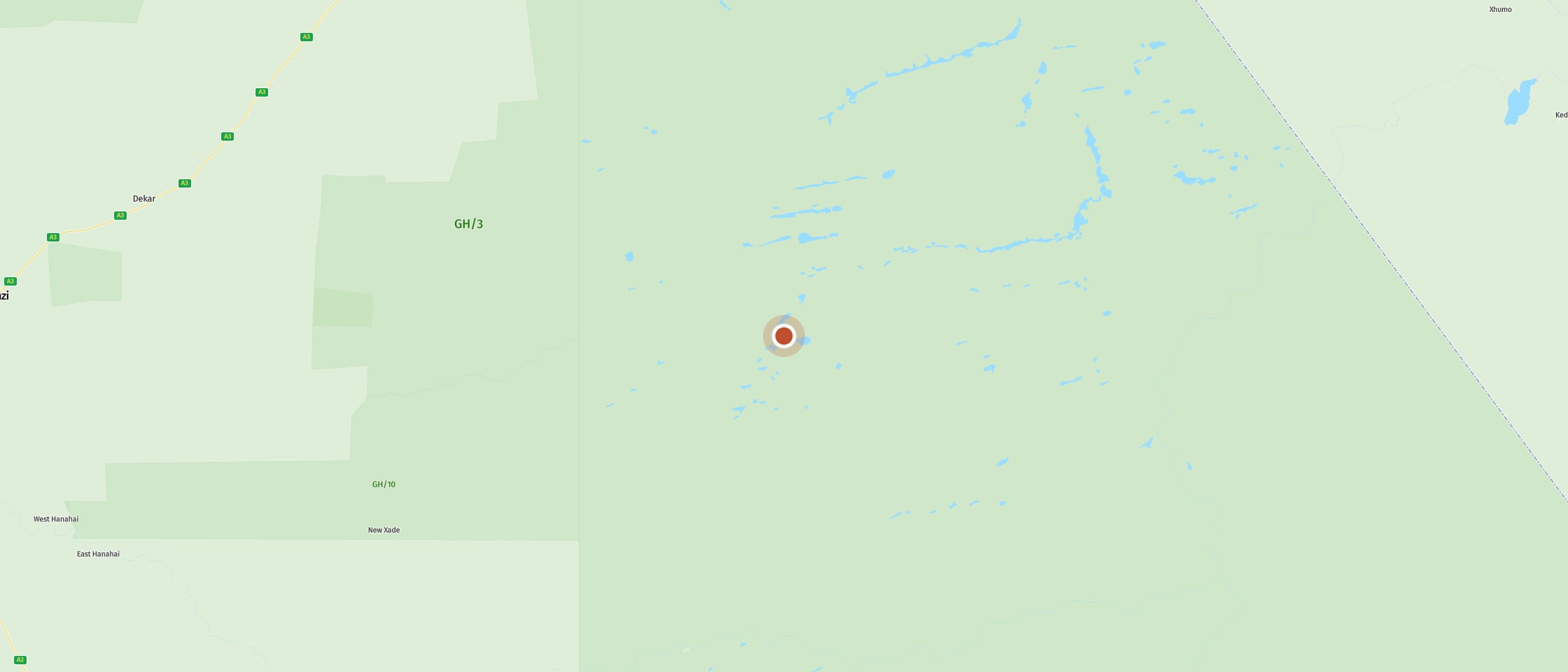 Karte: Piper Pan Campsite