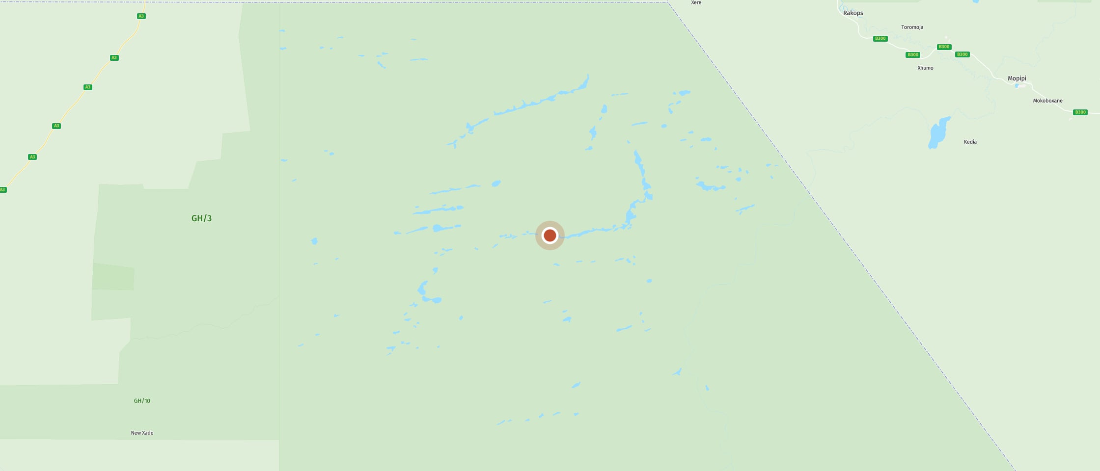 Map: Letiahua Campsite
